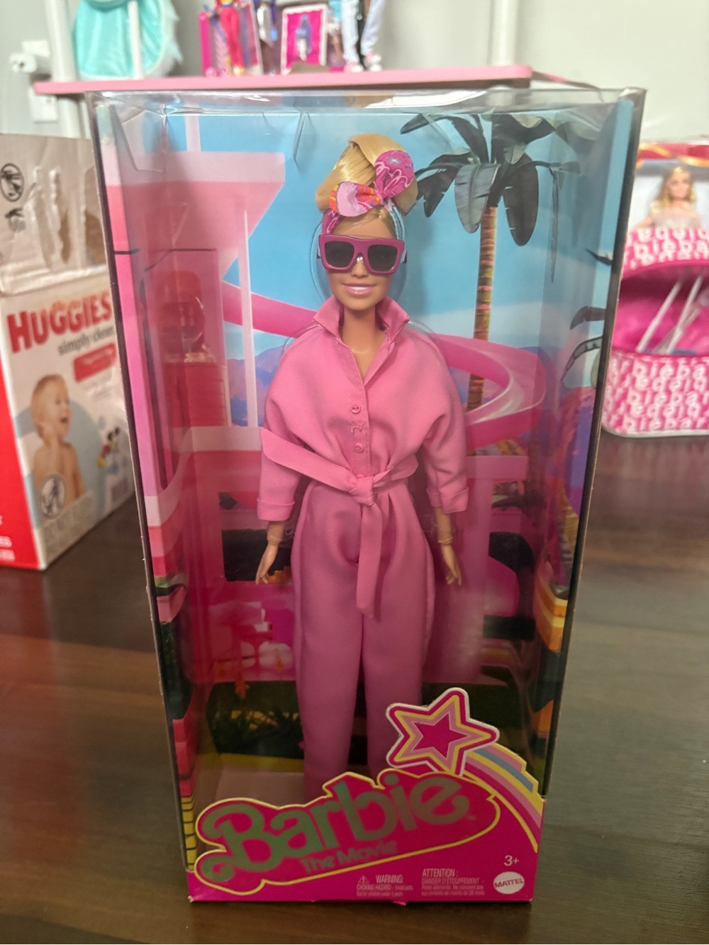 Barbie Movie Pink Jumpsuit Doll